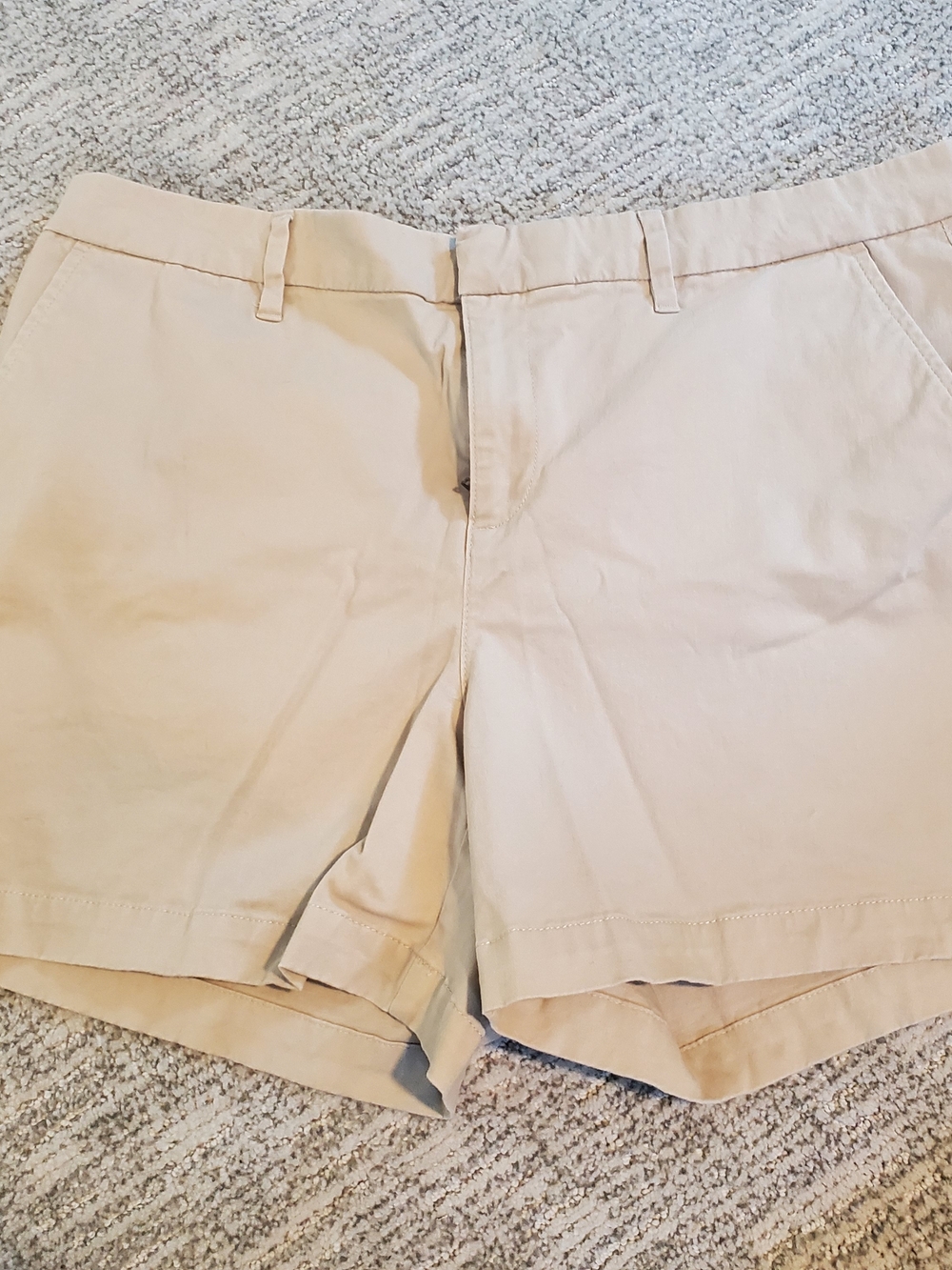 Tommy Hilfiger Women's Light Beige Cotton Shorts *Size 14